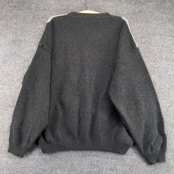 Liberty Sweaters Men's Pullover Knit Multicolor XL Geometric Crew Neck - Picture 7 of 13